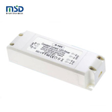 30W 0-10V PWM dimmable led driver indoor 5 years warranty PF>0.95 no waterproof plastic shell led light power driver customized